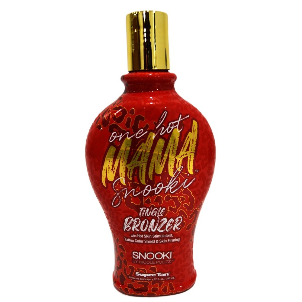 Supre Snooki One Hot Mama Tingle Bronzer Skin Stimulator Tanning Lotion 12 oz
